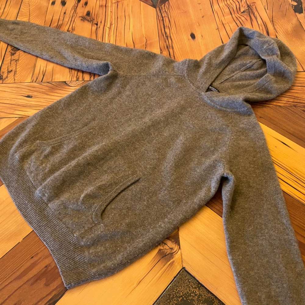 Boys Cashmere Hood Sweater (Avellini)